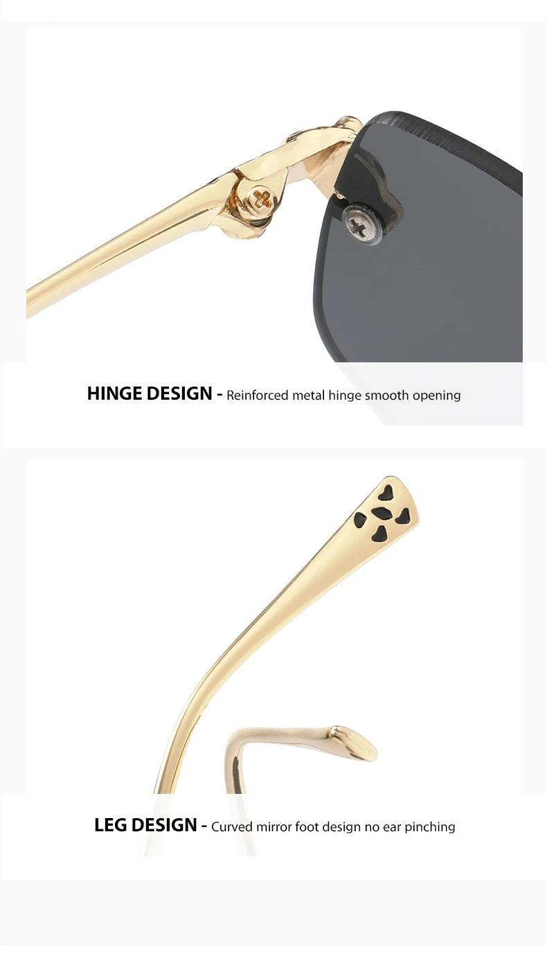 Anti-ultraviolet, Lightweight Metal-free Frame Sunglasses, Trendy And Stylish For Both Men And Women Car Sunglasses2520