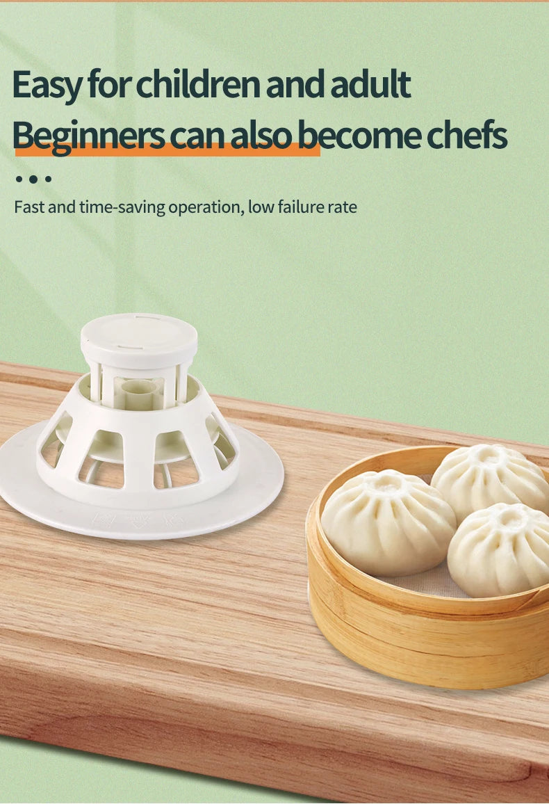 Food Grade DIY Chinese Baozi Mold Kitchen Tool for Making Pastry Pies Dumplings And Mooncakes