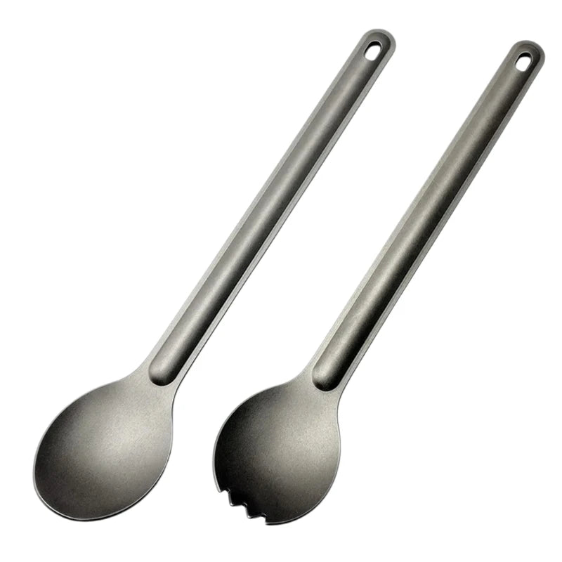 Long Handle Spork & Spoon Forkspoon Spork Portabale Flatwares