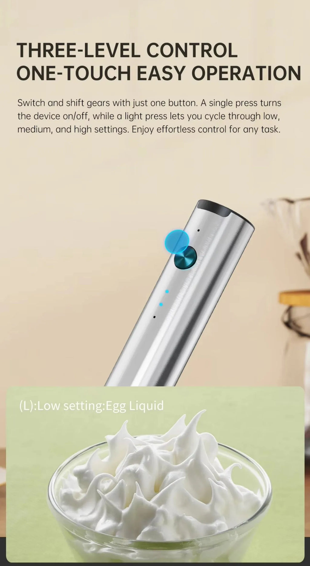 Wireless Electric Mini Milk Frother Coffee Whisk Portable Egg Beater Blender Kitchen Cooking Stirrer Cappuccino Coffee Maker