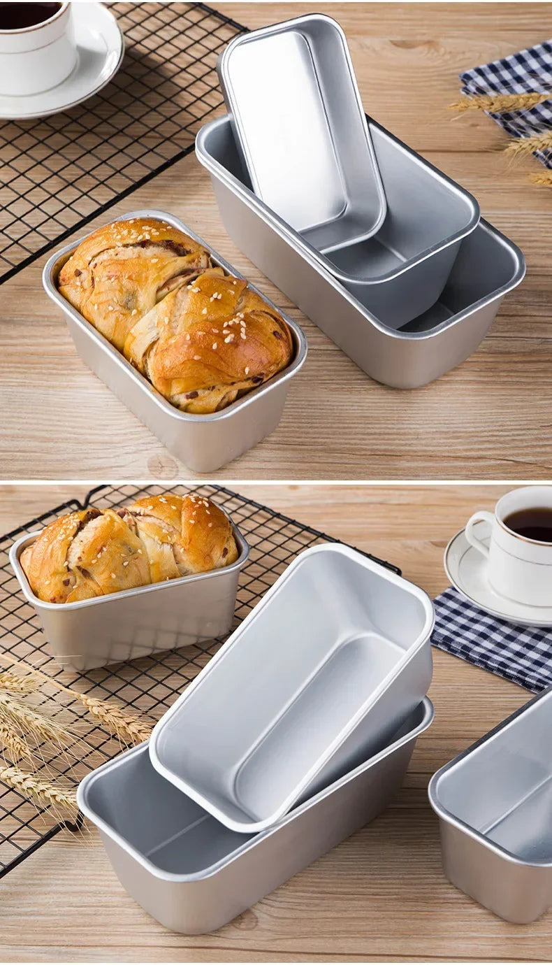 Rectangular Bread Mold Carbon Steel Non-Stick Cake Pan Mini Toast Mold Cake Baking Tray Loaf Pan Kitchen Baking Tools Bakeware