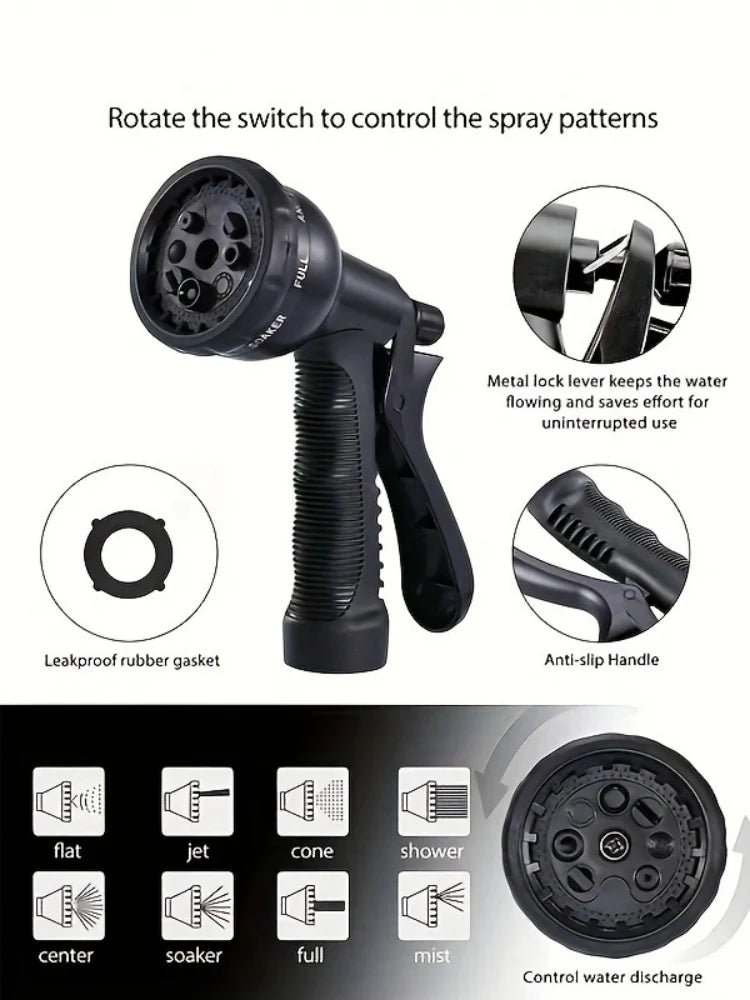 American standard 3/4 garden 1pc watering water gun nozzle multifunctional car washing water gun gardening showerhead household