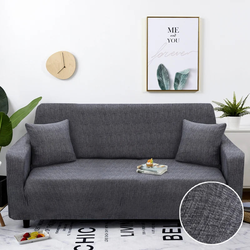 Coolazy Stretch Plaid Sofa Slipcover Elastic Sofa Covers for Living Room funda sofa Chair Couch Cover Home Decor 1/2/3/4-seater