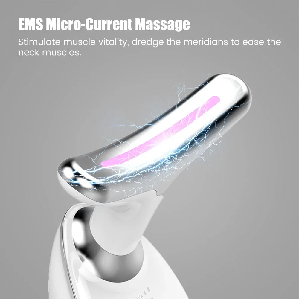 Facial Lifting Device Neck Facial Eye Massage Face Slimmer EMS Beauty Skin Double ChinTightening Anti Wrinkle Aging Face Massage
