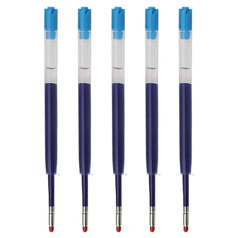 5/10/50 PCS Ballpoint Pen Refill  Medium Point L:3.9 In Black Ink Rods Refill Stationery Office School Supplies