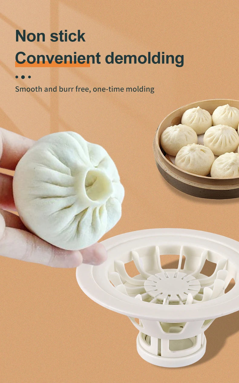 Food Grade DIY Chinese Baozi Mold Kitchen Tool for Making Pastry Pies Dumplings And Mooncakes