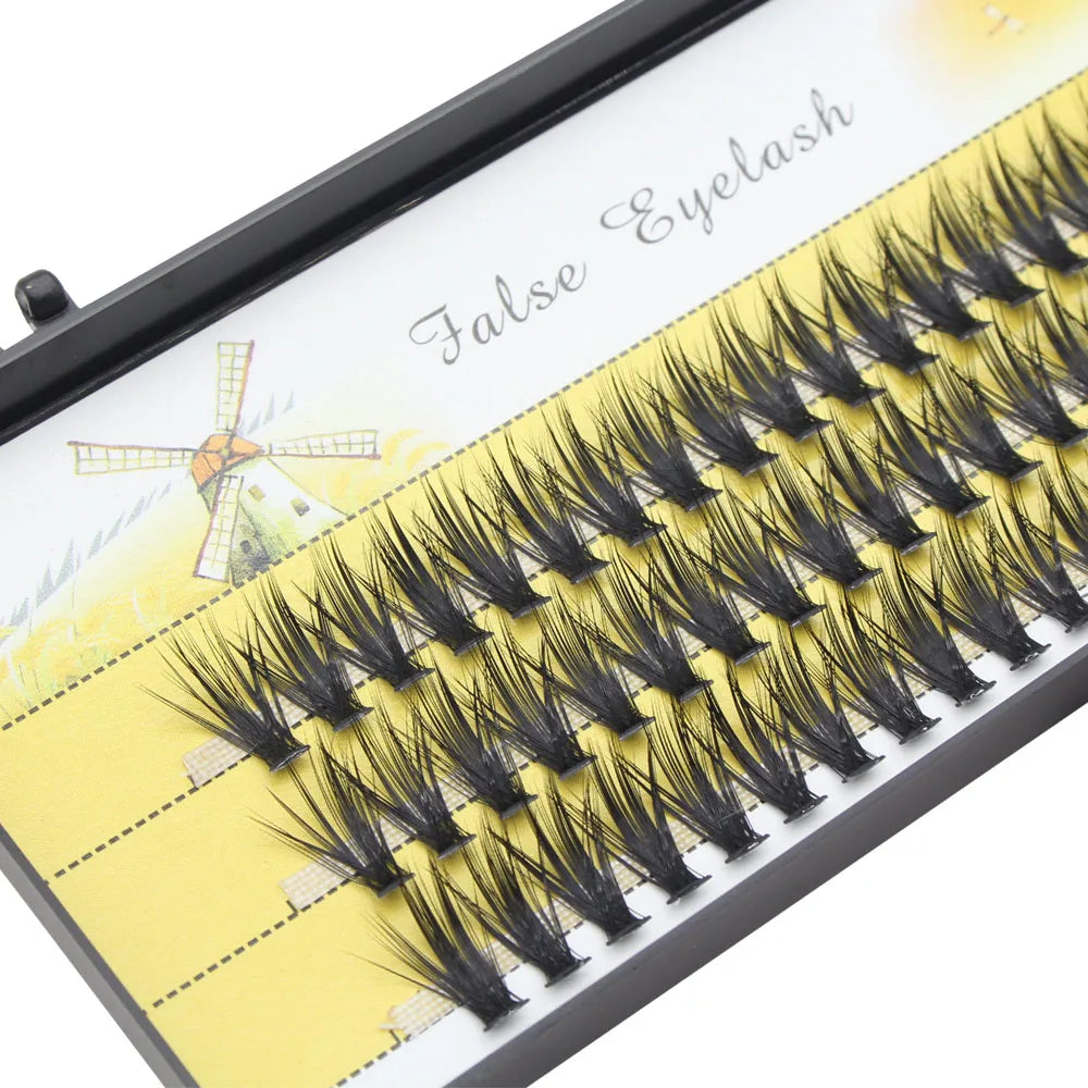 Moonlily 20D/30D/40D Russian Volume Eyelash Extension 3D Volume Effect Artificial Bundle Personal Makeup Cilias Cluster Lashes