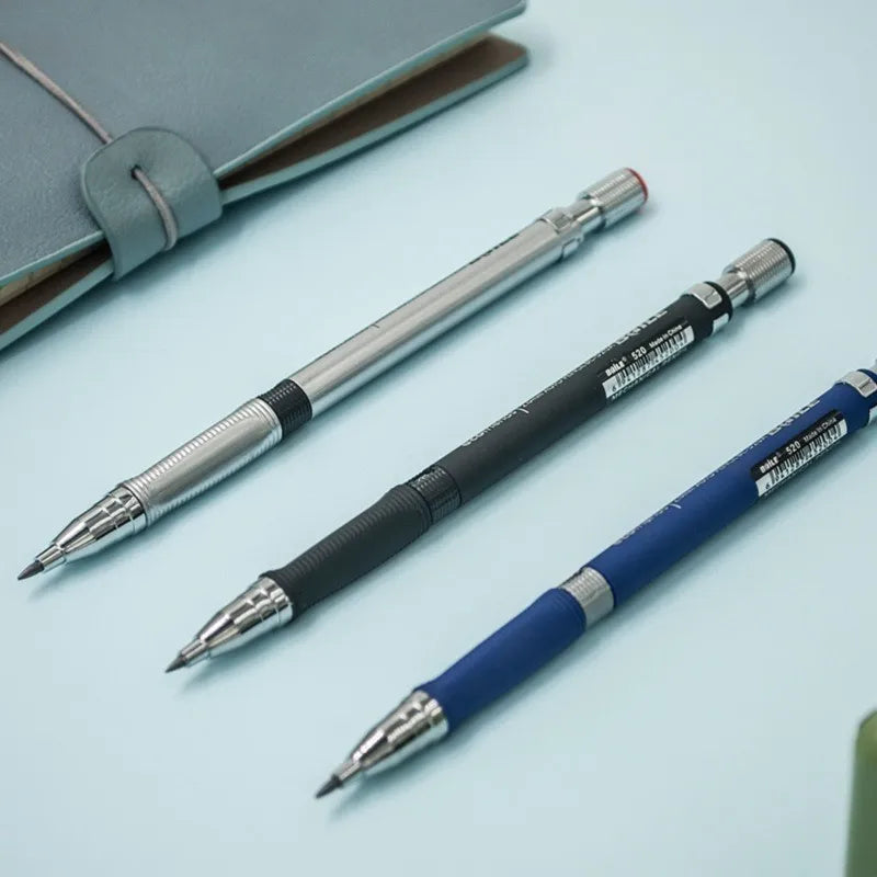 2.0mm Mechanical Pencil With Black/Color Lead Refill Automatic Pencil Art Drawing Painting Sketching School & Office Stationery