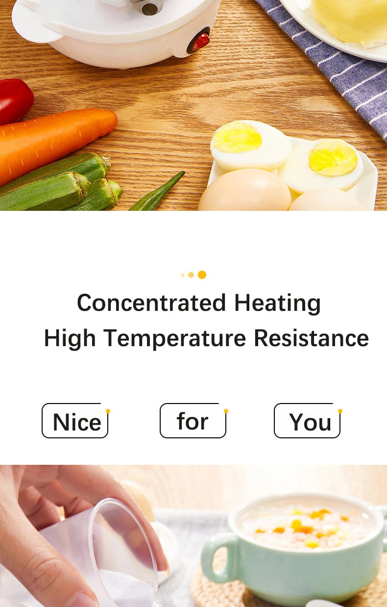 Multifunction Electric Egg Cooker Double Layers Egg Boiler Corn Milk Rapid Breakfast Cooking Egg Steamer Appliances Kitchen