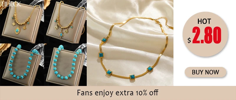 EILIECK 316L Stainless Steel Heart Pendant Chain Necklace for Women Stylish Trend Girls Neck Choker Jewelry Gifts Waterproof