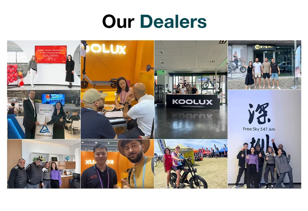 KOOLUX X9 Eu Warehouse Bike 20" Fat Tire Mountain Bike 250W Brushless Motor 7-Speed City Bike 48V Lithium Battery Adult Electric
