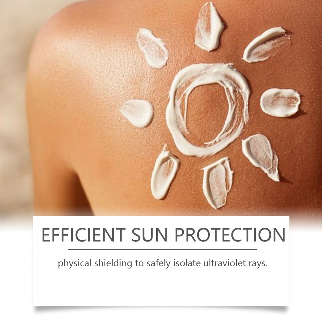 Facial Body Sunscreen UV Protection Waterproof Oil Control Sunblock Moisturizing Brightening Refresh Summer Anti Sunburn Spf30+