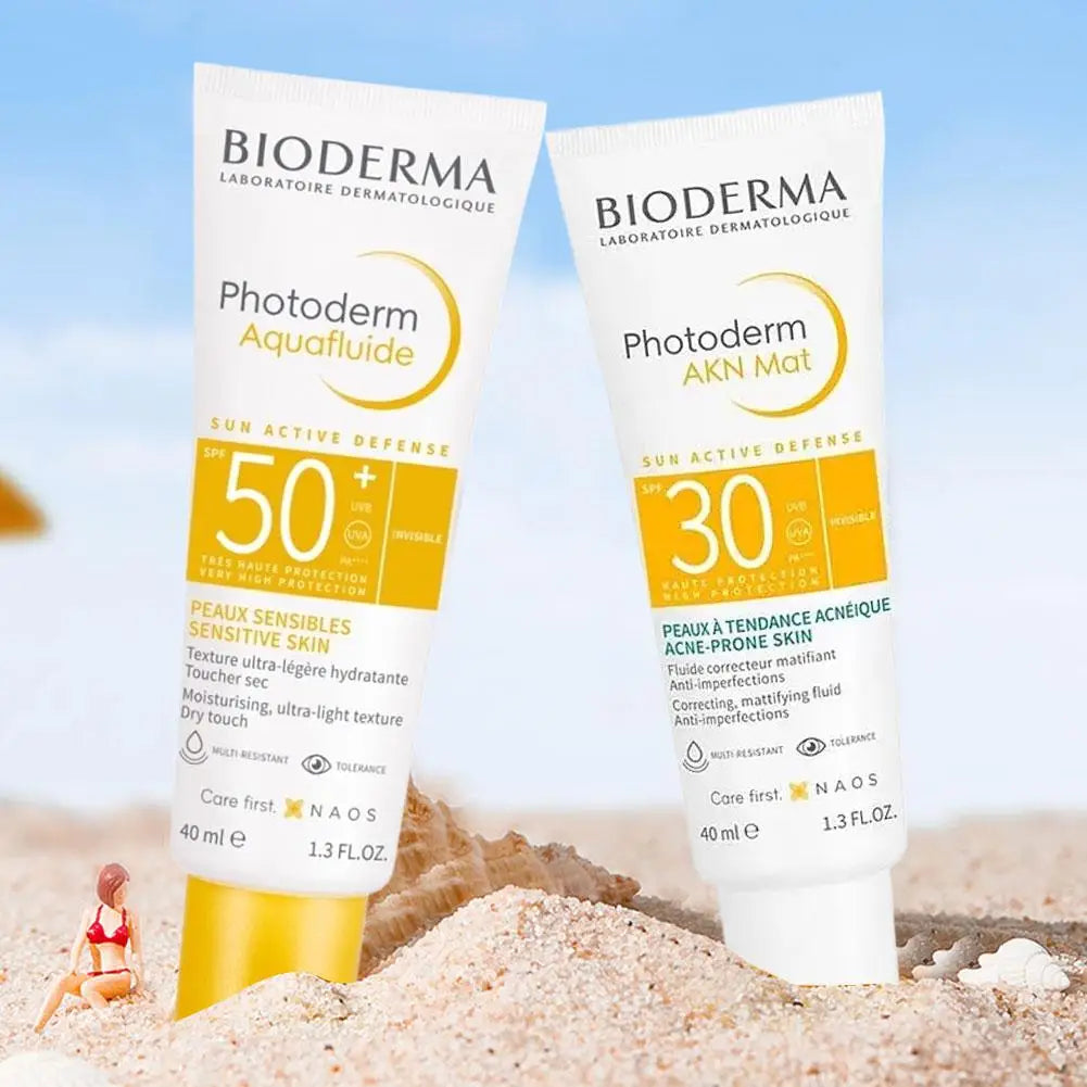 BIODERMA Whitening Sunscreen SPF90+ UV Protection Moisturizing Sunblock For Face Body Thighs Non-Greasy Fast-Absorbing