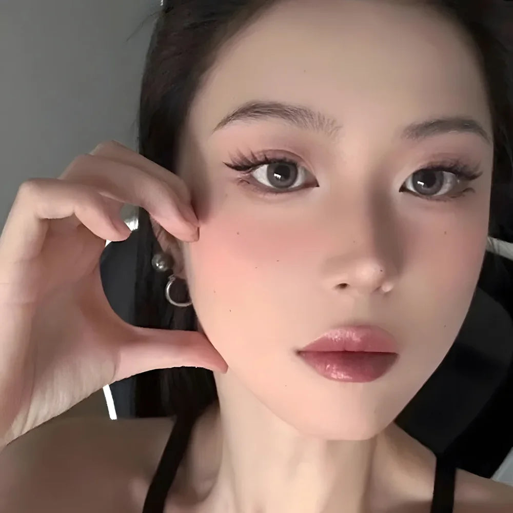Glossy Mirror Lipstick – Red Brown Shade, Moisturizing, Waterproof, Long-Lasting, Unisex, Perfect for Holiday & Party Makeup