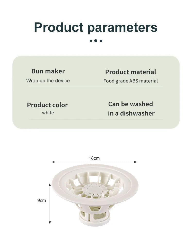 Food Grade DIY Chinese Baozi Mold Kitchen Tool for Making Pastry Pies Dumplings And Mooncakes
