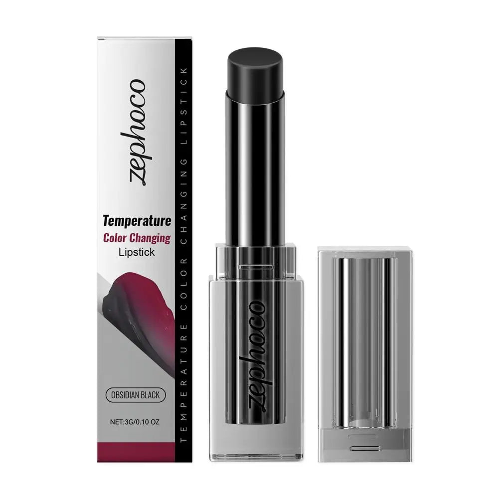 Temperature-Sensitive Color-Changing Lipstick Deeply Nourishing Prevents Dryness And Cracking Fades Lip Lines Locks In Moisture