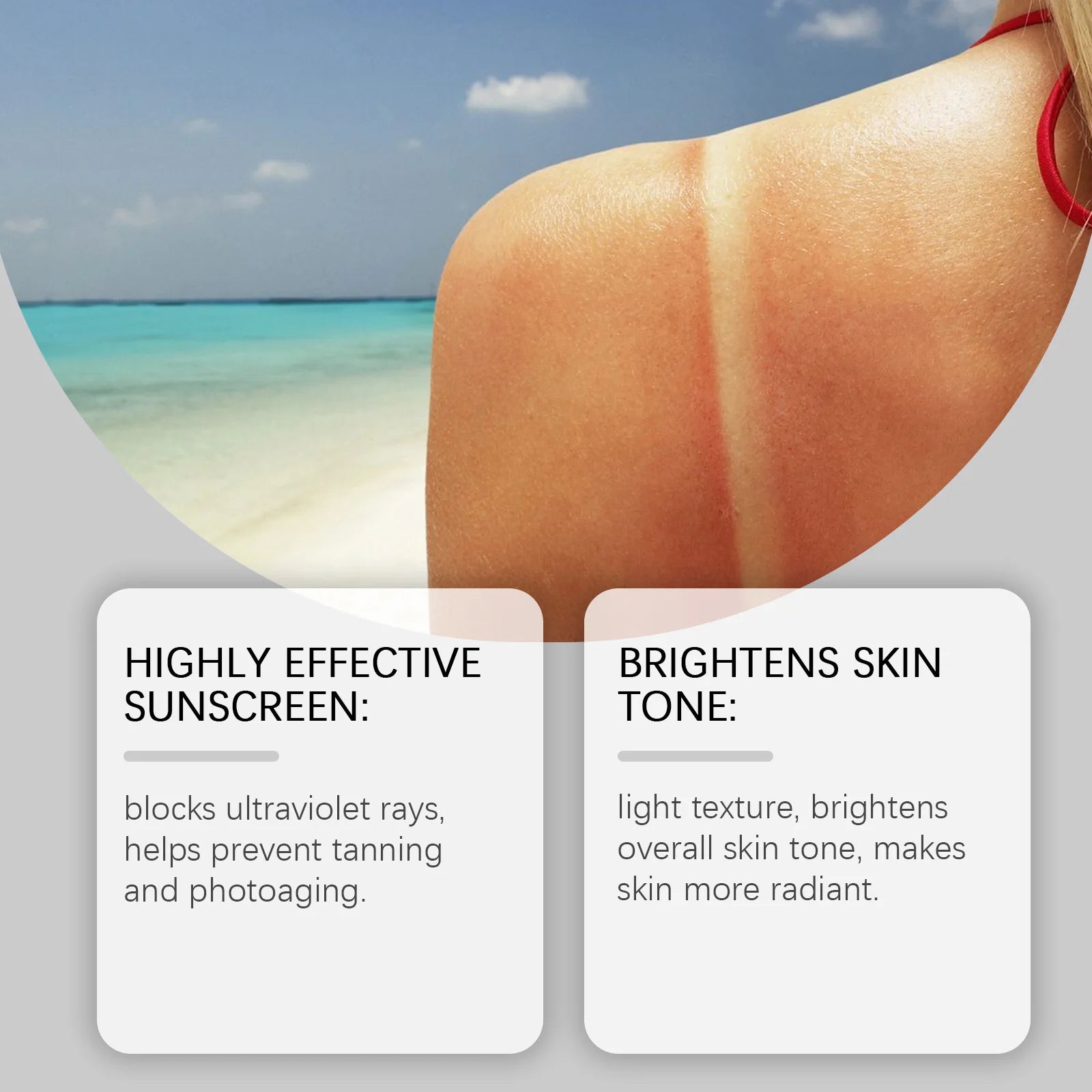 Sunscreen Tinted Moisturizer EELHOPE Lightweight Non Greasy Brightening Skin Tone Long Lasting Sun Protection For Daily Outdoor
