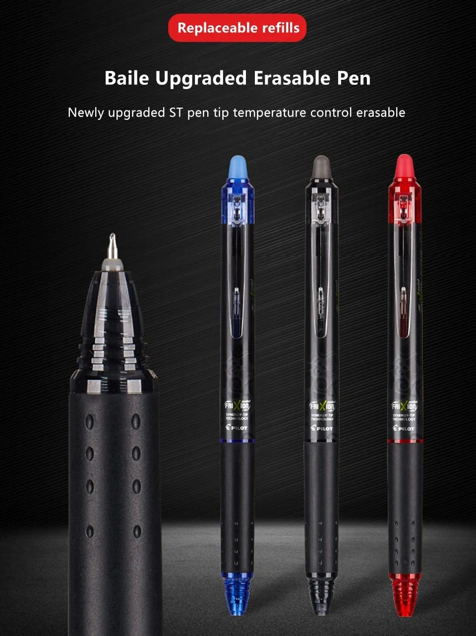1pcs Japan Pilot Erasable Gel Pen 0.5mm for Writing Juice Up BLRT-FRP5 ST Needle Tip Color Kawaii School Office Stationery