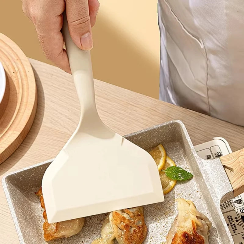 1pc Silicone Pancake Shovel Non-stick Pan Special Kitchen Utensils Household Spatula High Temperature Resistance