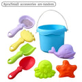 Kids Beach Toy Set Baby Sand & Water Play Kit with Bucket Shovel Rake Watering Can Summer Outdoor Sandbox Tools for Toddlers