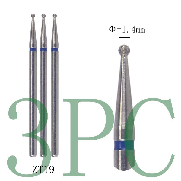 Diamond Nail Drill Bits, 3/32 Inch Cuticle Bit for Nail Drill,Drill Nails Manicure Pedicure Remover Tools for Acrylic Gel Nails