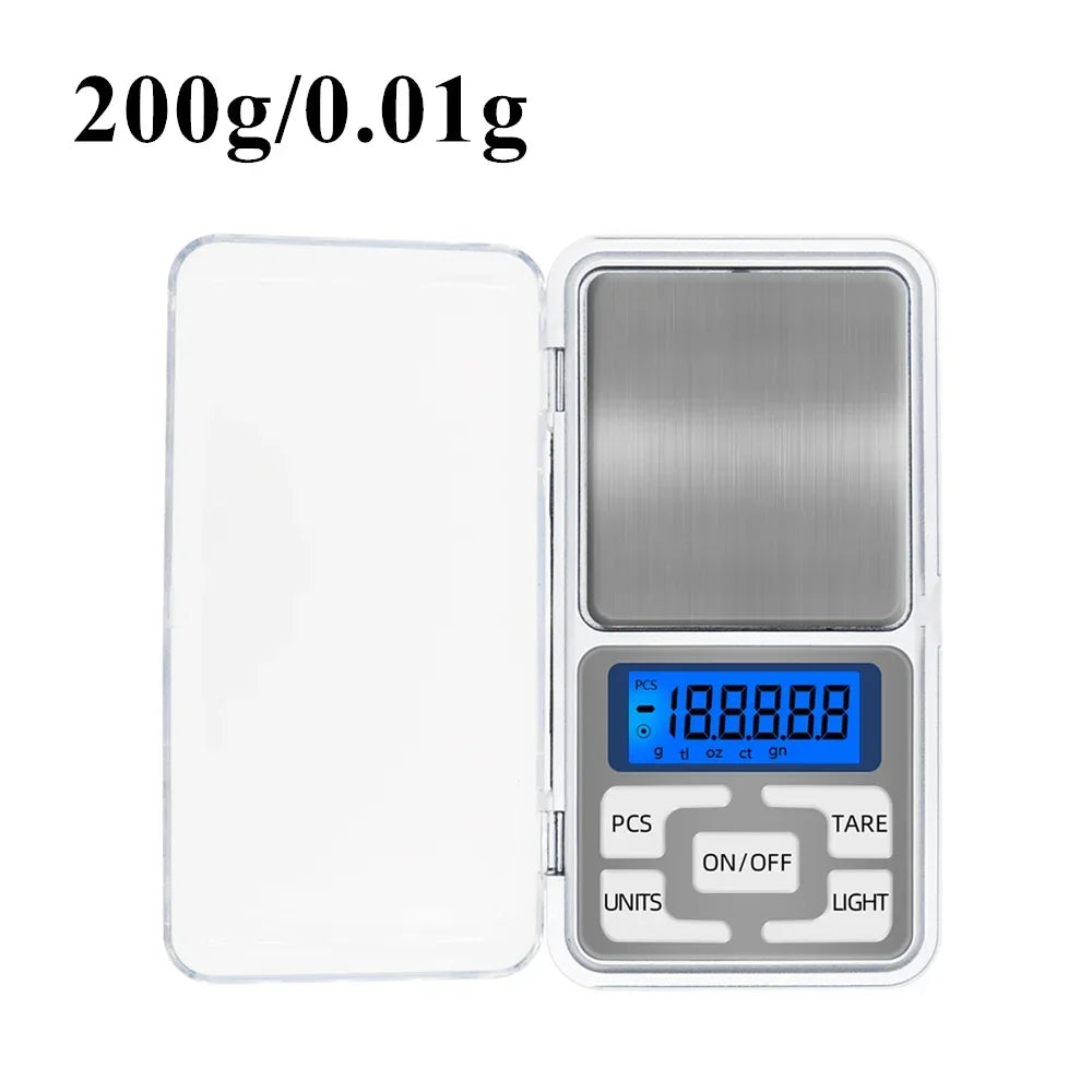 Multiple specifications Digital Scale Precision Scales Jewelry Weighing For Food Diet Postal Balance Measuring LCD Electronic