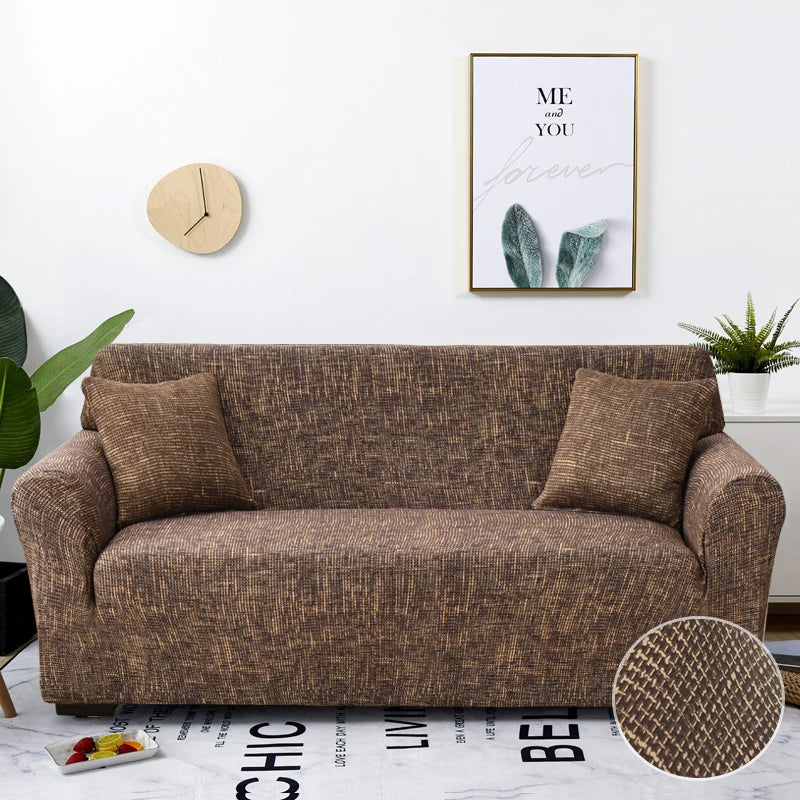 Coolazy Stretch Plaid Sofa Slipcover Elastic Sofa Covers for Living Room funda sofa Chair Couch Cover Home Decor 1/2/3/4-seater