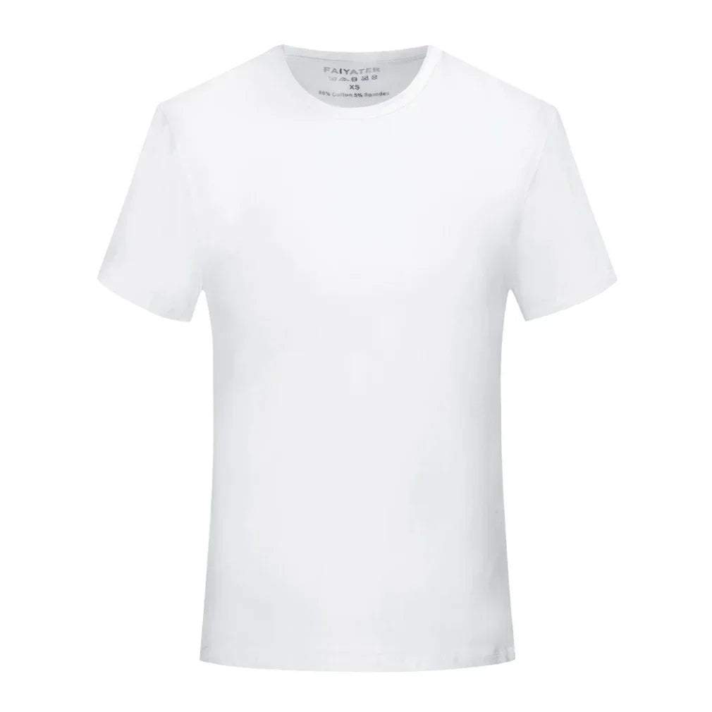 2024 Men T Shirt Brand New 6 colors Fitness Mens T-shirts O neck Man T-shirt For Male Clothing Tshirts XS-3XL Tops Tees