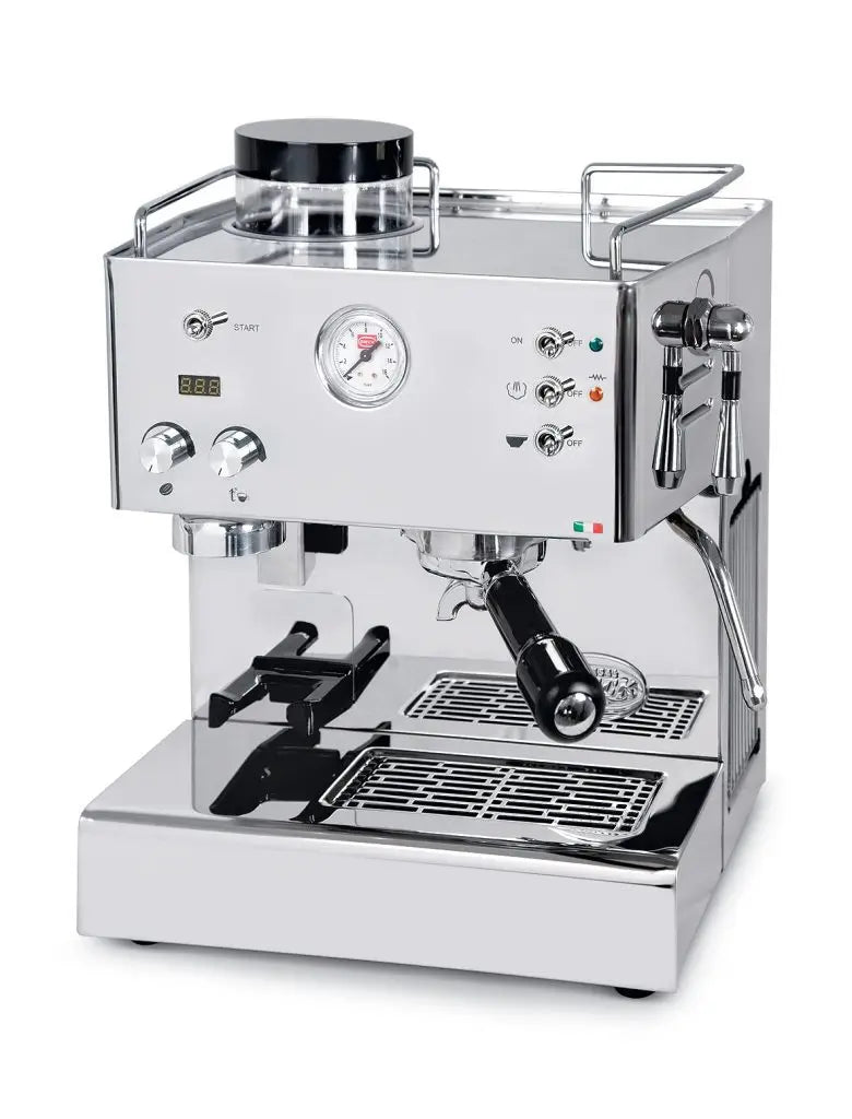 Italian Coffee Machine 3035-PID-FLOW in Stainless Steel