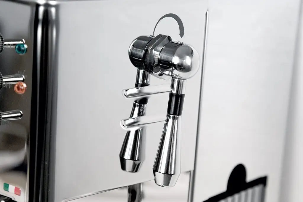 Italian Coffee Machine 3035-PID-FLOW in Stainless Steel